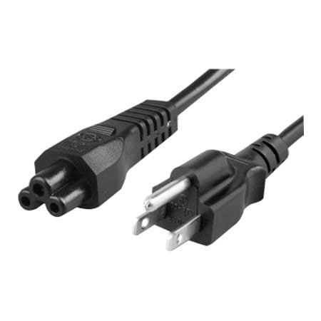 Unirise Usa 1Ft Black 5/15R-C14 Power Cord, Svt, 10Amp PWCD-515RC14-10A-01F-BLK